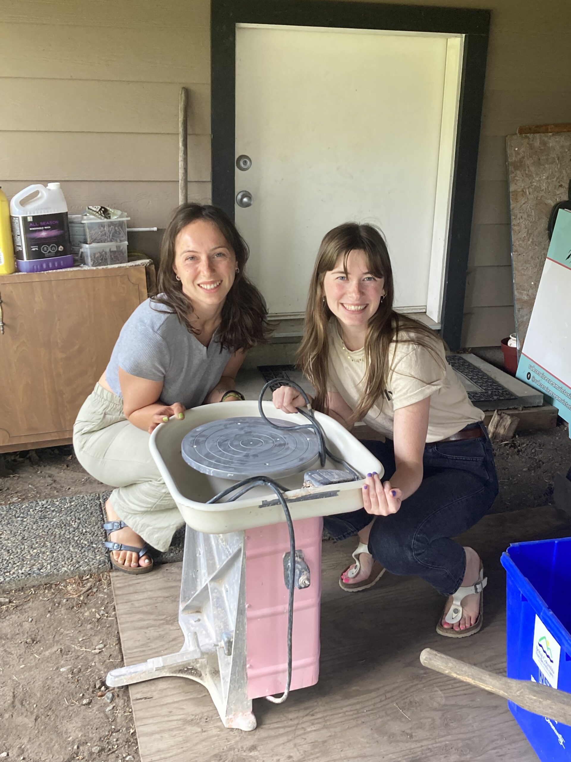 Best Friends Bought A Potters Wheel | Danielle Lane & Lara Irwin
