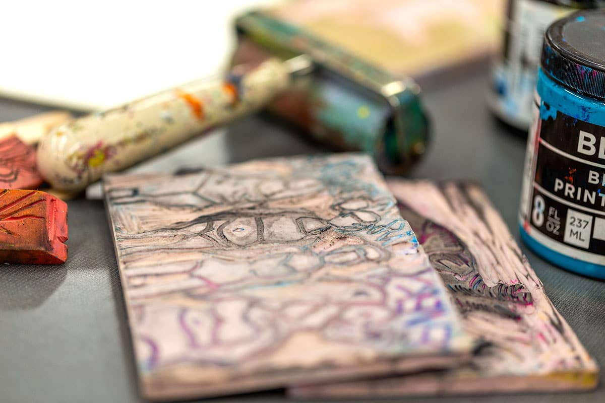 Printmaking Hacks to Transform Cleanup Into Part of the Creative Process