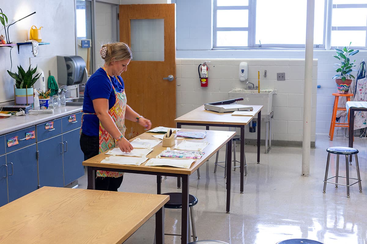 How to Transform Your Art Room with Zones to Simplify Your Life