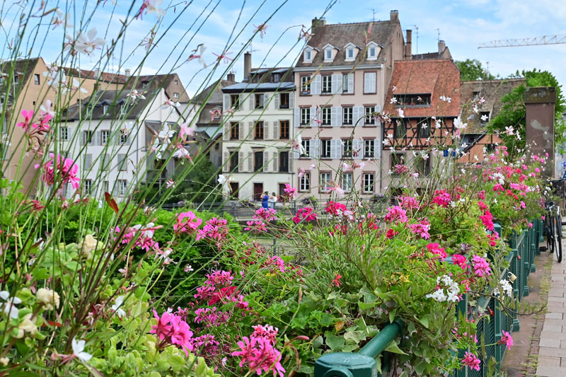 unique blend of French and German architectural influences – Veronica Winters Painting