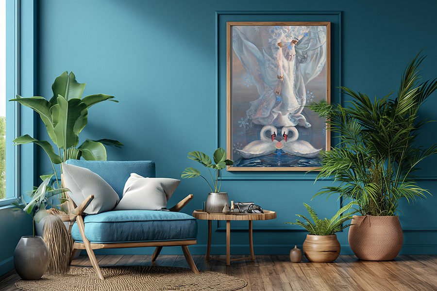 A Practical Guide to Displaying Your Art Collection – Veronica Winters Painting