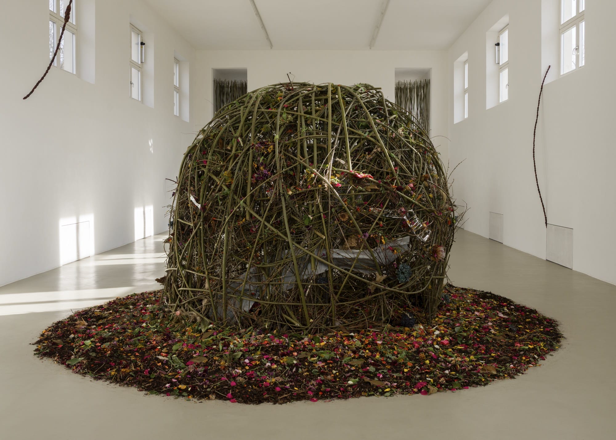 An Ikebana Artist and His Student Sow an Unconventional Approach to Flower Arranging — Colossal