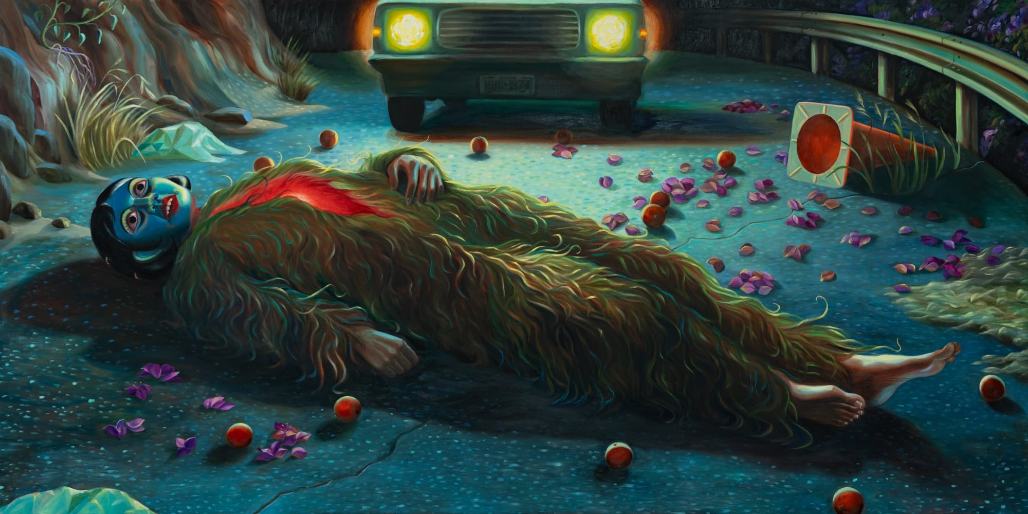 Through Surreal Paintings, Shyama Golden Reincarnates a Mythic Narrative — Colossal