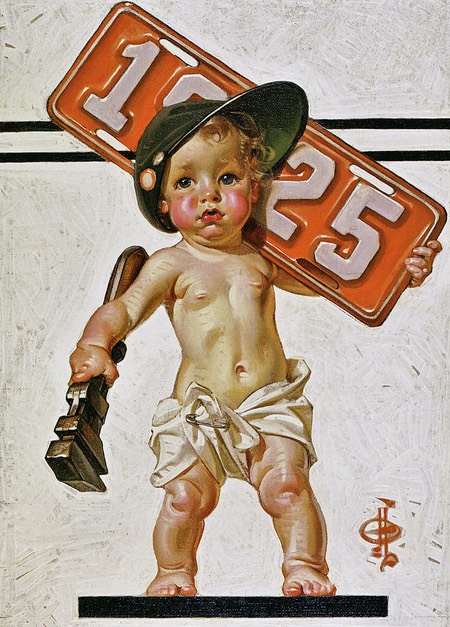 Happy Leyendecker Baby New Year 2025! – Lines and Colors