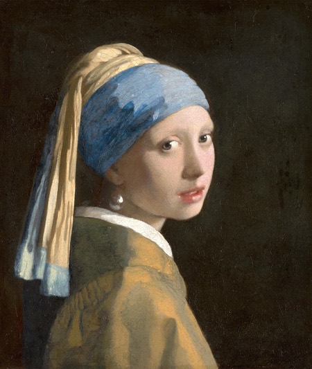 Vermeer’s Girl with a Pearl Earring – Lines and Colors
