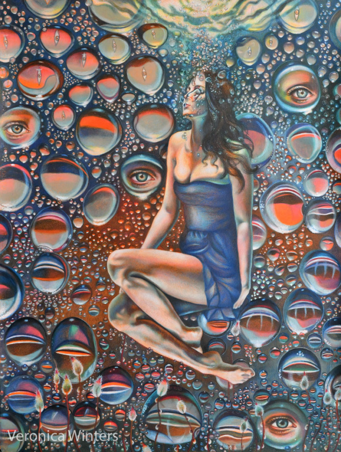 Two solvent-free colored pencil blending techniques – Veronica Winters Painting