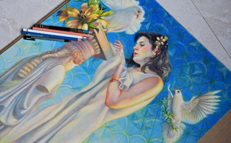 6 thoughts that let me grow – Veronica Winters Painting