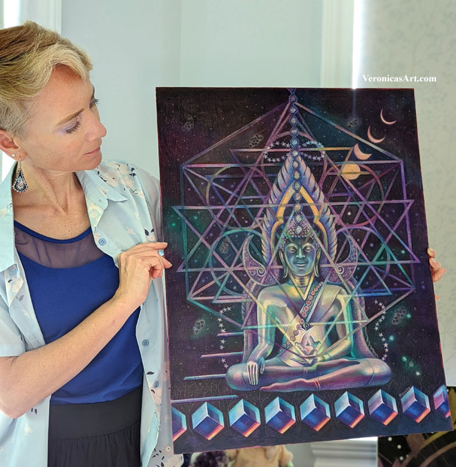 How to use color harmony in colored pencil drawing – Veronica Winters Painting